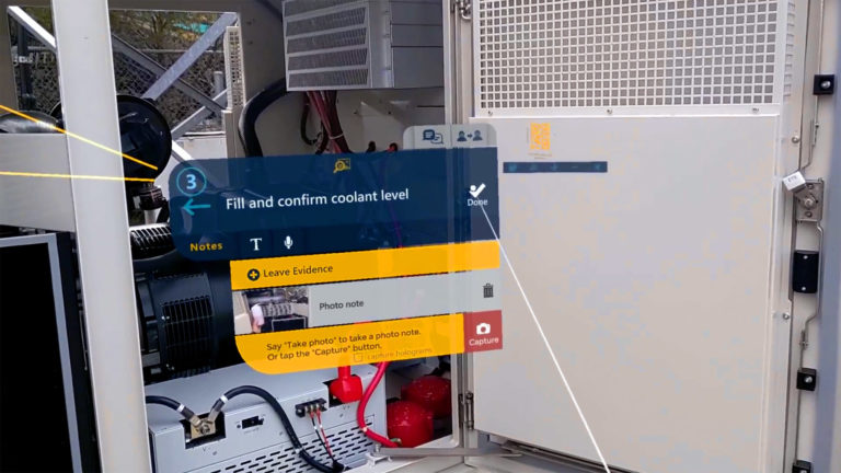 Field service management software with augmented reality, Taqtile Manifest AR Platform.