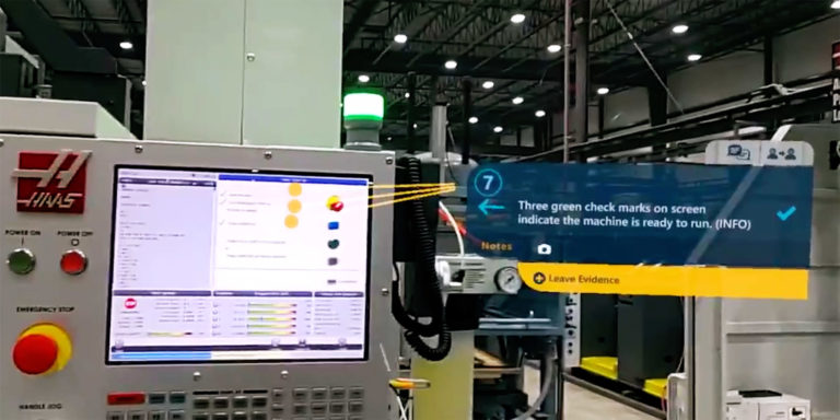 manufacturing workforce training software augmented reality Taqtile Manifest AR Platform