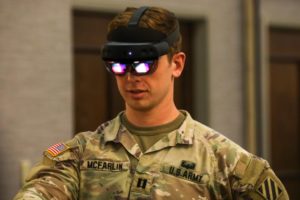 US Army 3rd Infantry Demonstrates augmented reality training software Taqtile Manifest