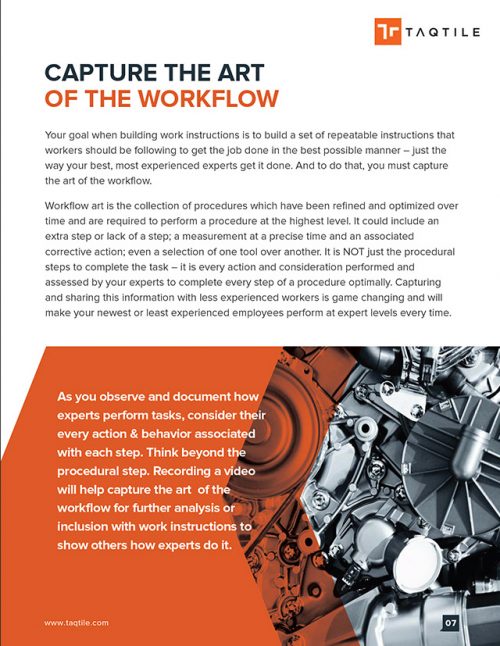 Great Work Instructions eBook - 07